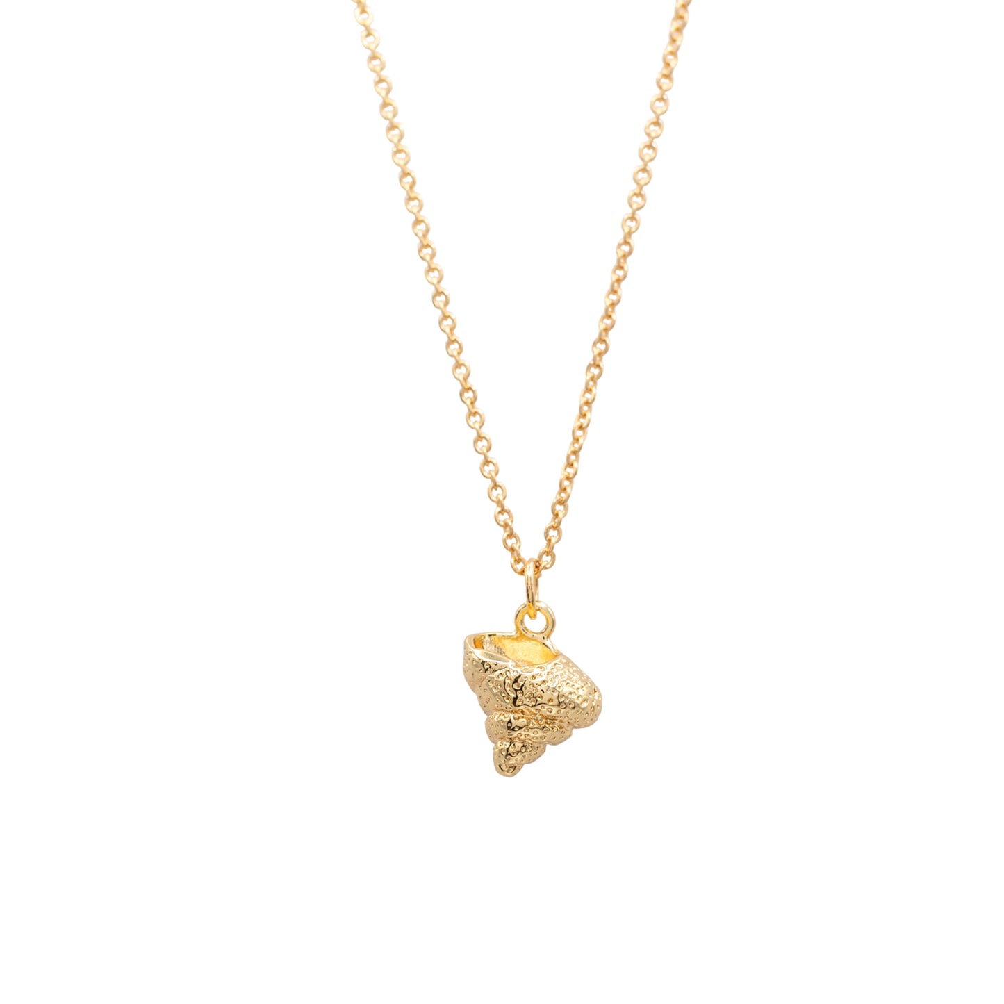 Conch Shell Mini Charm Pendant Necklace Gift Giving Beach