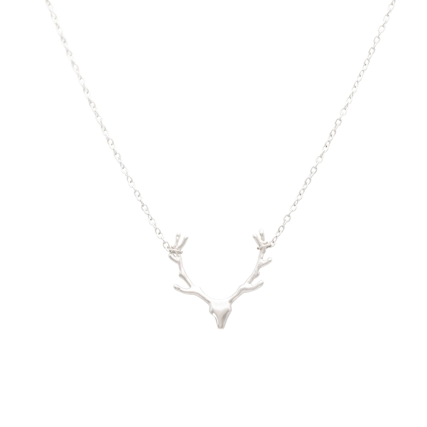 Deer Bust Necklace