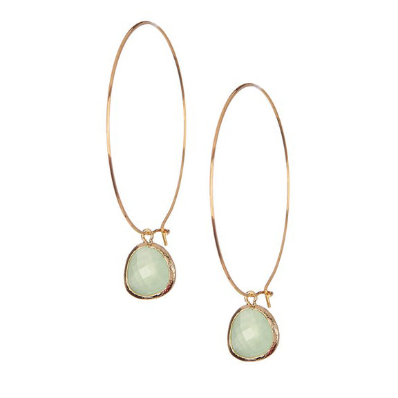 Rebecca Jewelry Large Hoop Gemstone Earring.jpg