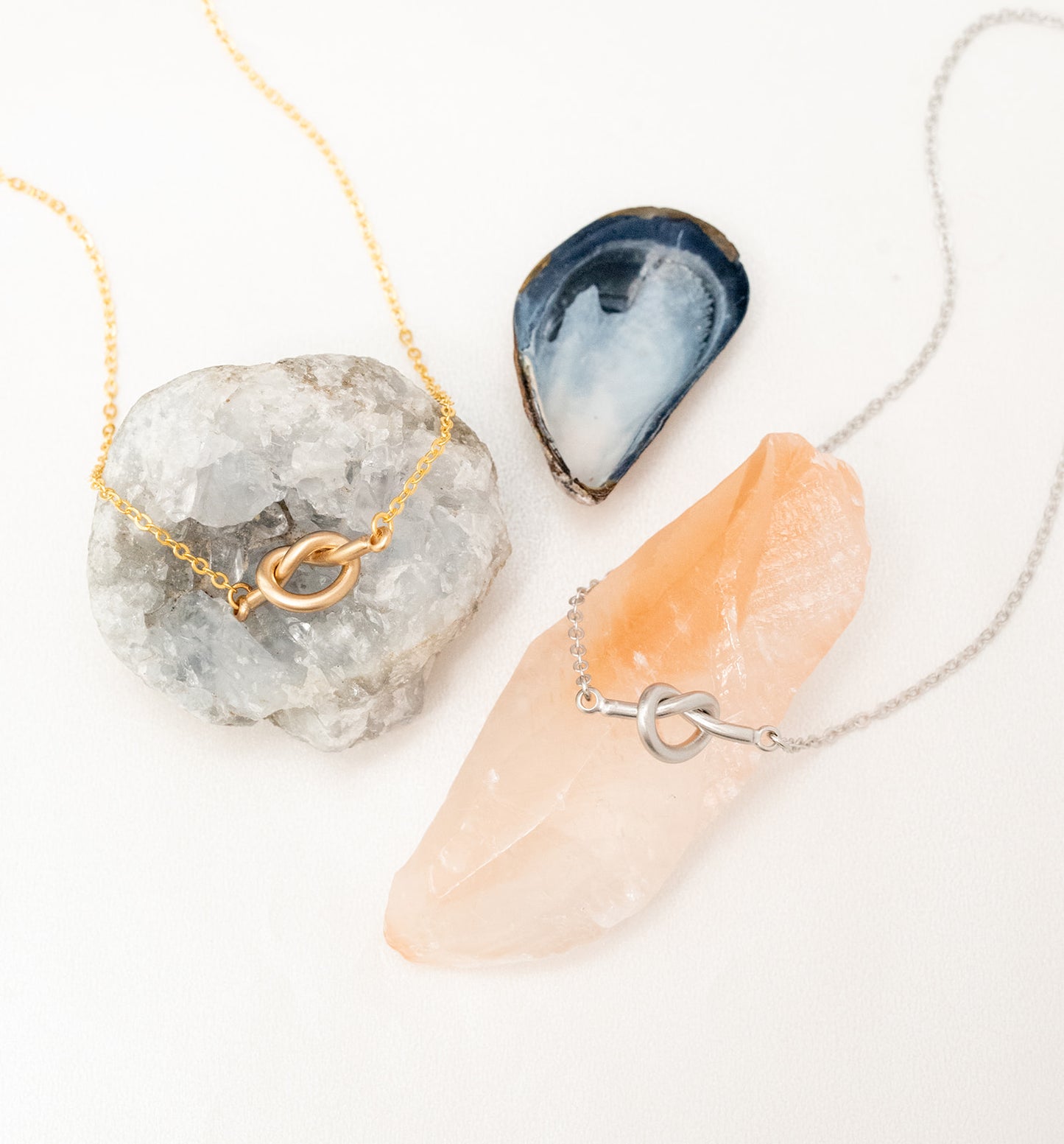 Knot Charm Necklace