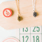 Pinecone Charm Necklace