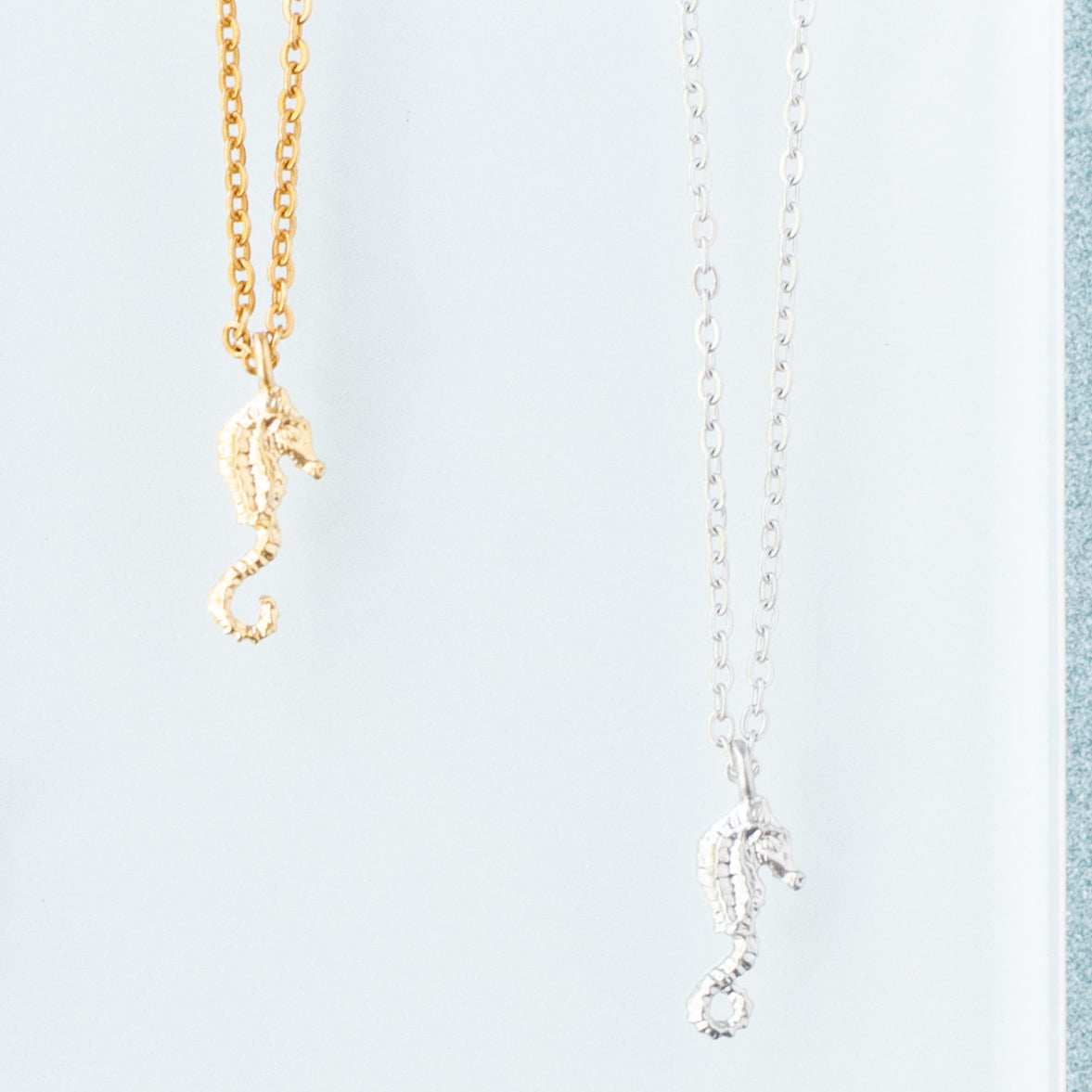 Seahorse Mini Charm Necklace