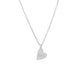 11:11 Angel Number Heart Necklace 14k Gold or Sterling Gift