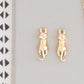 Cat Kitten Climbing Post Stud Earring Animal Pet Dainty