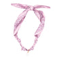 Silk Bandana with Pearl Charm Necklace Western Floral