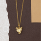 Chicken Charm Necklace 14k Gold or Sterling Silver Hypoallergenic Gift Farm