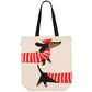 Dachshund Dog Tote Bag – Dashing Dachshunds Cotton Shopper