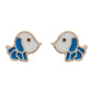 Beagle Dog Enamel Post Stud Earring Children's Gift Jewelry