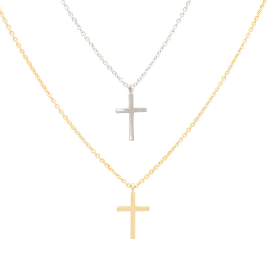 Cross Charm Necklace