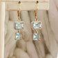 One of a Kind LIMITED 14k Gold or Sterling Silver Double & Triple Gemstone Earrings