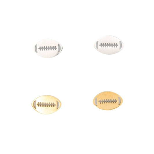 Football Sports Post Stud Earring