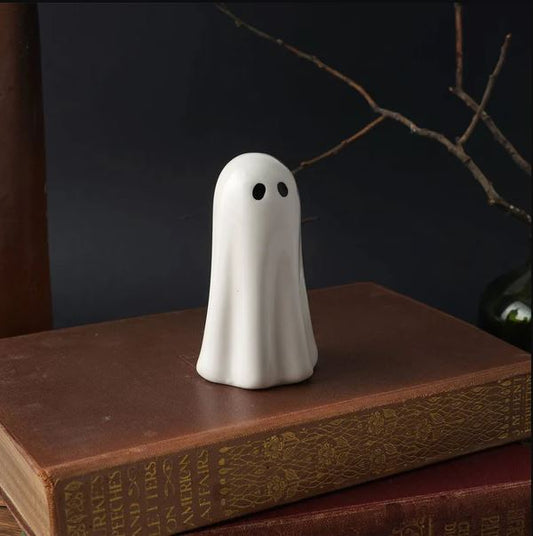 Enchanted Emporium Ceramic Ghost Charm in Gift Box