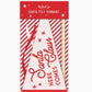 Here Comes Santa Claus Whimsical Felt Christmas Pennant Banner