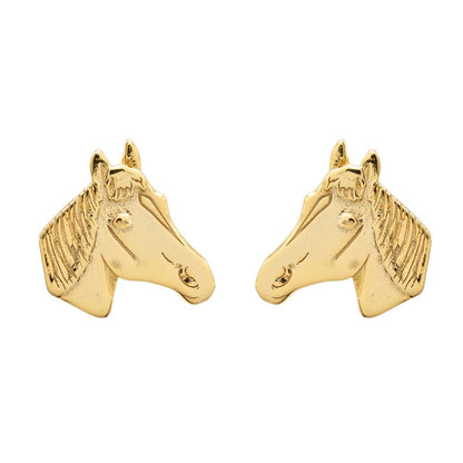 Horse Head Animal Post Stud Earring Equestrian Gift Giving