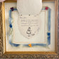 Antique 1900s Valentine Shadow Box Framed Love Letter – Victorian Silk Details