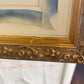 Antique 1900s Valentine Shadow Box Framed Love Letter – Victorian Silk Details