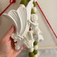 1963 Inarco Cherub Cornucopia Vase/Planter Creamware