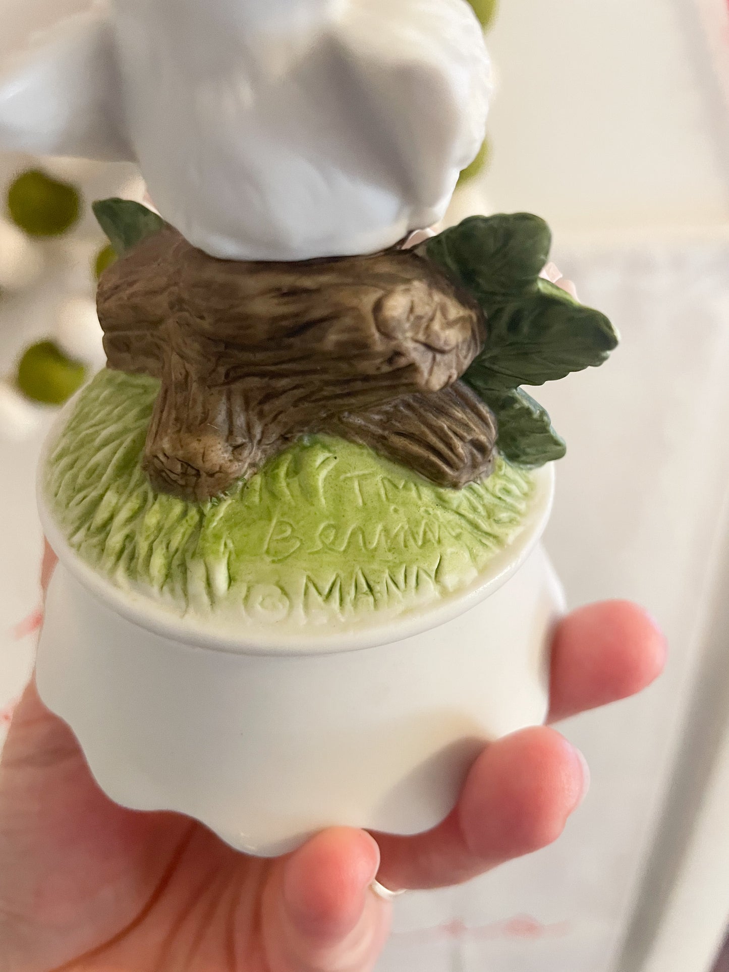 Vintage Seymour Mann M. Bernini Porcelain Dove Trinket Box – Connoisseur Collection