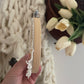 Wall Hanging Vintage Handkerchief Inside Wood Embroidery Hoop