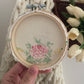 Wall Hanging Vintage Handkerchief Inside Wood Embroidery Hoop