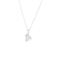 Ice Skate Charm Necklace 14k Gold or Sterling Silver Gift