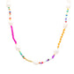 Large Freshwater Pearl and Colorful Beaded Necklace