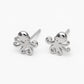 Mini Octopus Stud Earrings – Ocean-Inspired, 14k Gold or Sterling Silver, Hypoallergenic