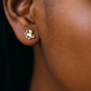 Mini Octopus Stud Earrings – Ocean-Inspired, 14k Gold or Sterling Silver, Hypoallergenic