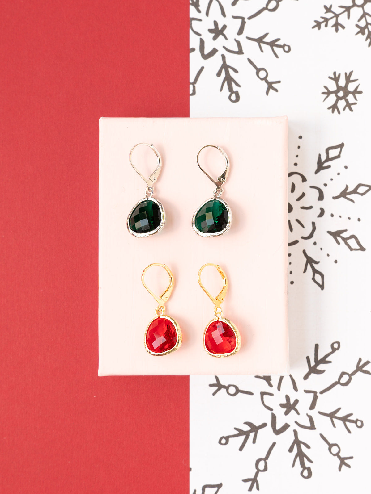 FALL BUNDLE AND SAVE Gemstone Leverback Earrings — Delicate Leverback in Multiple Colors (Buy One, Get One 20% Off)