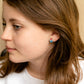 Cupcake Post Stud Earring Food Enamel Children's Jewelry