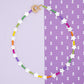 Rainbow Star Beaded Necklace Children's Jewelry Gift Giving