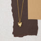 Chicken Charm Necklace 14k Gold or Sterling Silver Hypoallergenic Gift Farm