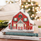Reindeer Barn Christmas Village Home Decor Putz Inspired