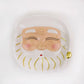 Santa Holiday Dessert Plate – Festive Ceramic Christmas Serving Dish