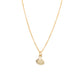 Clam Shell Mini Charm Necklace Beach Ocean Gift Giving