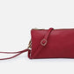 10 Colors Faux Leather Riley Monogrammable 3 Compartment Crossbody and Wristlet