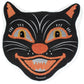 Black Cat Face Shaped Pillow