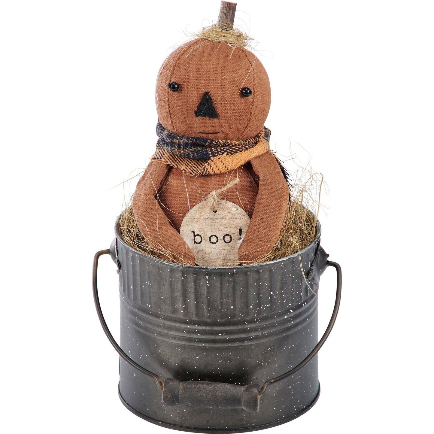 Boo Bobby Primitive Pumpkin Doll