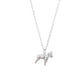 Boston Terrier Dog Charm Necklace Animal Pet Gift Giving