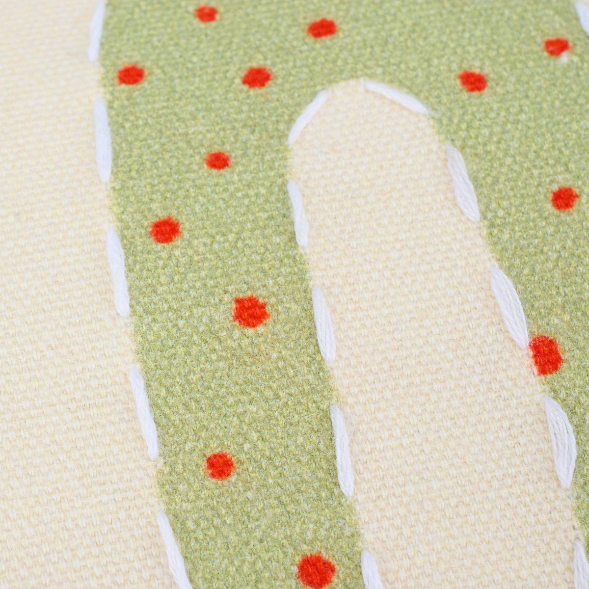 Ho Ho Ho Christmas Quilted Pillow – Festive Holiday Accent