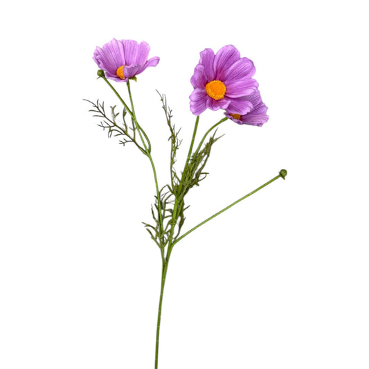 20" Real Touch Cosmos Flowers-vibrant lifelike colors