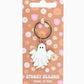 Spooky Season Groovy Ghost Halloween Keyring Keychain Bag Flair
