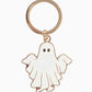 Spooky Season Groovy Ghost Halloween Keyring Keychain Bag Flair