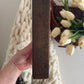 Vintage Vegetable Squash, Pumpkin, and Beans Needlework Embroidery Professionally Framed