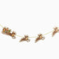 Santa's Sleigh Banner Garland Vintage Inspired Old World Santa