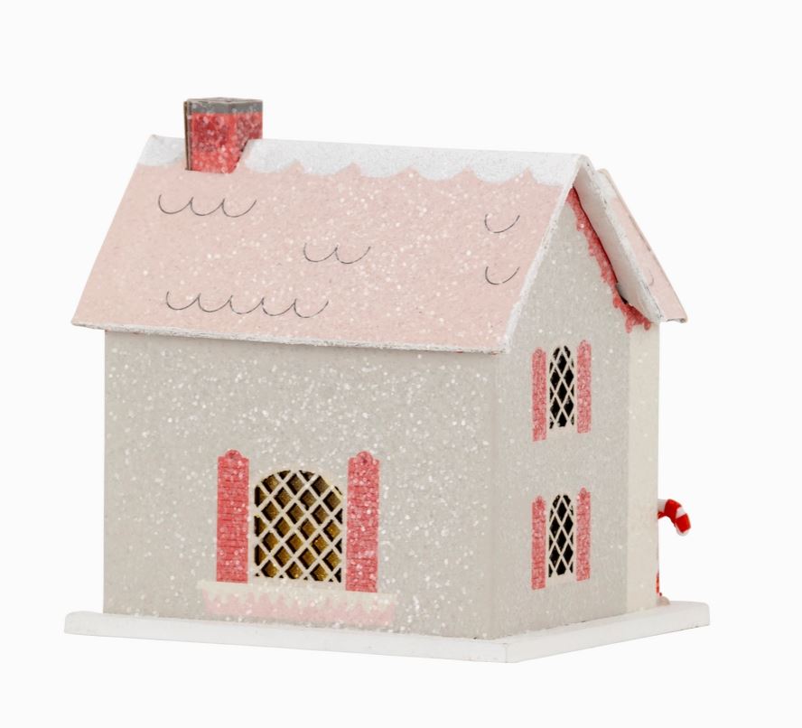 Christmas Village Toy Shop House Decor Putz Design Inspired