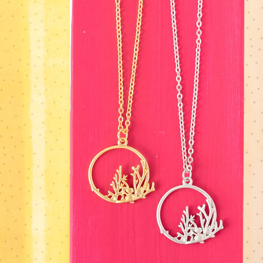 Coral Reef Charm Necklace