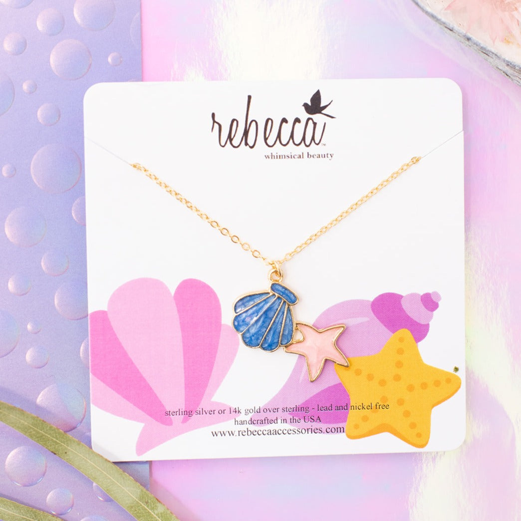 Shell And Starfish Necklace