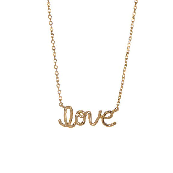 Buy Sterling Silver Word Charm Love in Cursive Script Necklace, Silver Love  Cursive Necklace, Beautiful Cursive Love Necklace, Love Necklace Online in  India - Etsy