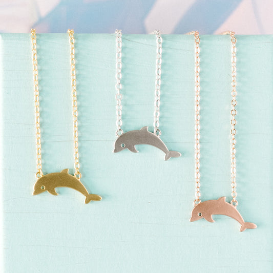 Dolphin Charm Necklace